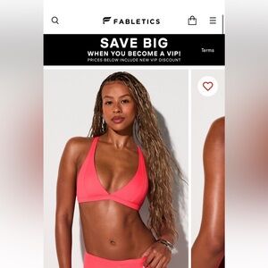 Fabletics Vibrant Pink Bikini Set